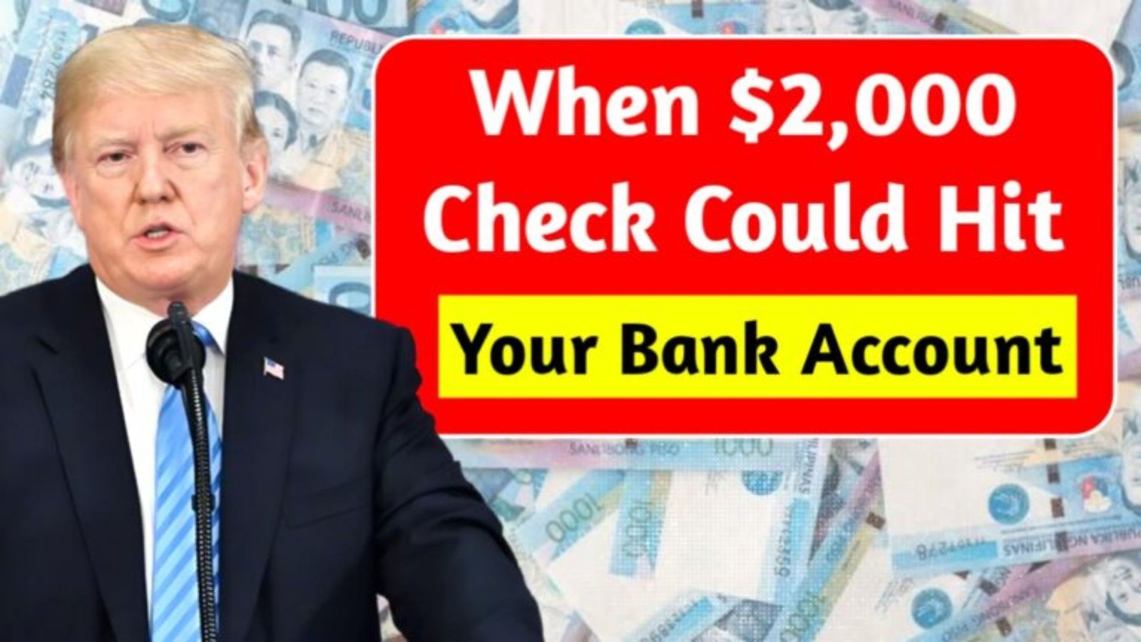 Trump Offers Update on When Americans Could Receive $2,000 Dividend Checks